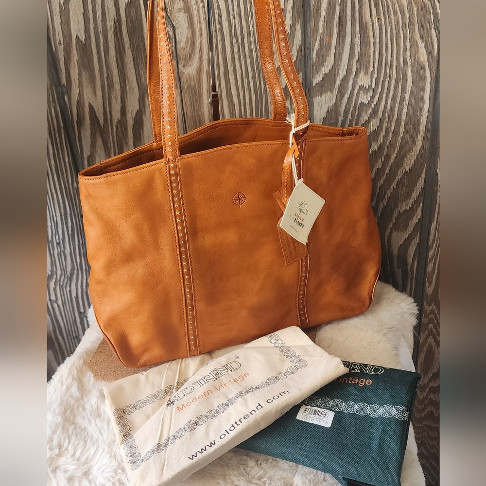 NWT Old Trend Dancing Bamboo Tote